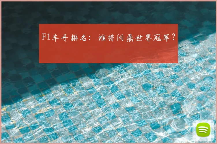 F1车手排名：谁将问鼎世界冠军？